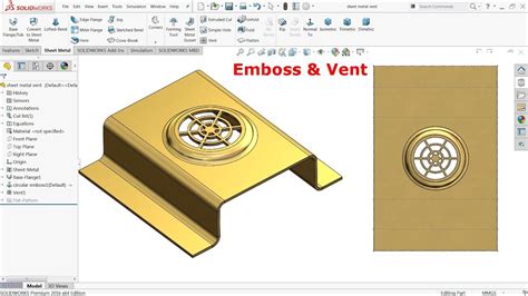 embossing machine for metal sheet|solidworks emboss sheet metal.